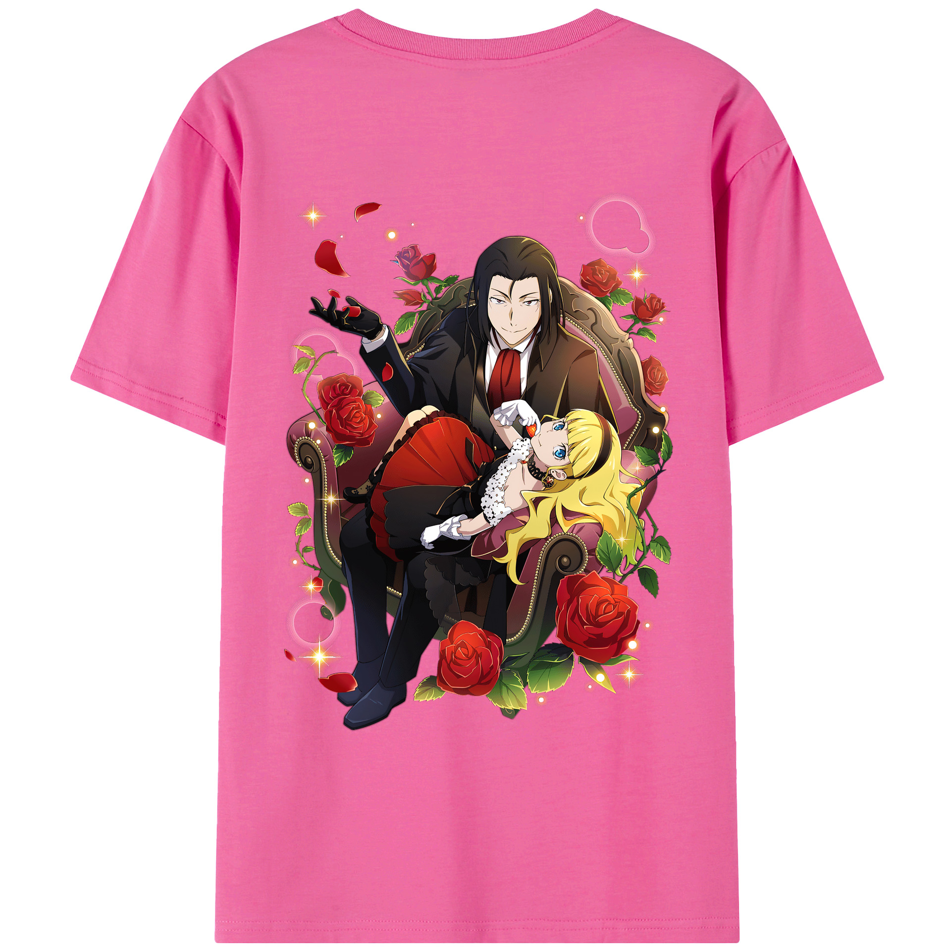（画像用） 文豪ストレイドッグス Bungo Stray Dogs レディース半袖Tシャツ(バックプリント)